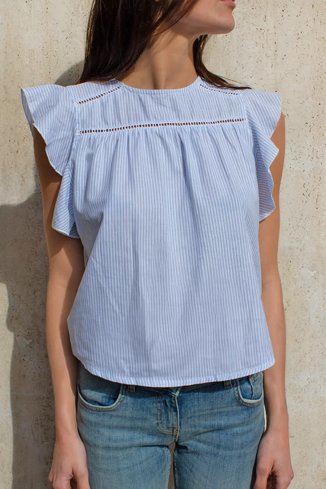 Subdued Camicie & bluse | Blusa con rouches Multicolor