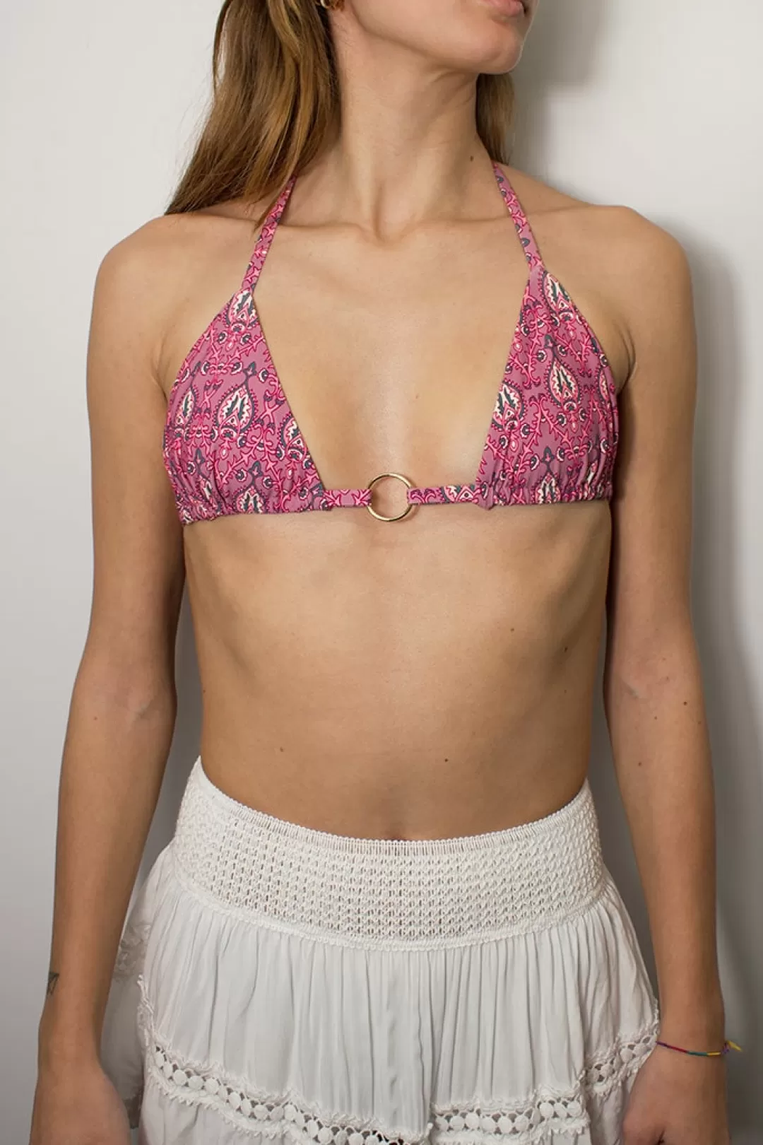 Subdued Costumi | Top bikini triangolo anello Multicolor