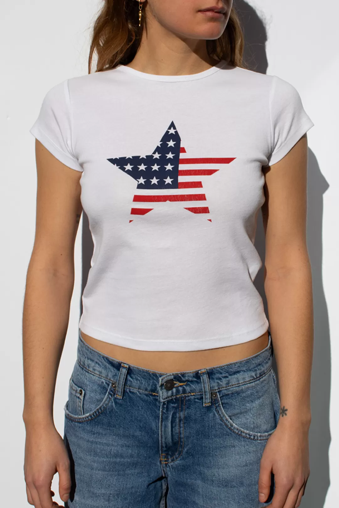 Subdued Graphics | T-shirt USA Star Multicolor